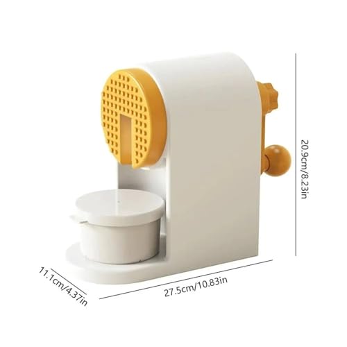 Trituradora de hielo manual con manivela para cocina miniatura 7