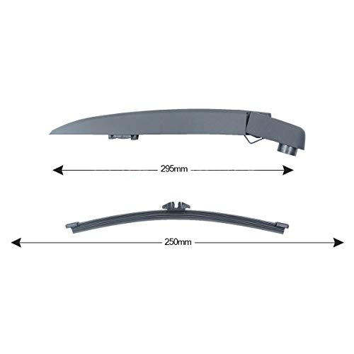 Bras et brosse pour essuie-glace 250 mm TopLight pour corriger les traces