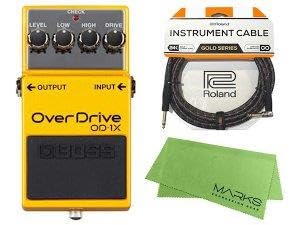 �yRoland �P�[�u��+�N���X�Z�b�g�zBOSS Overdrive OD-1X �I�[�o�[�h���C�u