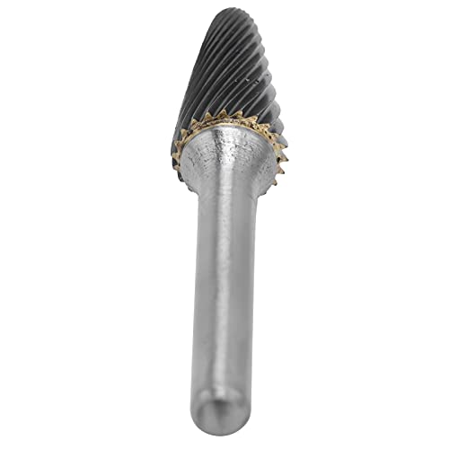 Fresa de carburo 12mm doble corte acero tungsteno miniatura 6
