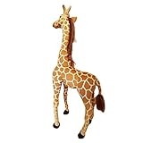 100cm 40' Giraffe Stofftier Großes Plüschtier Babyzimmer Große Dekoration Figur Partydekoration