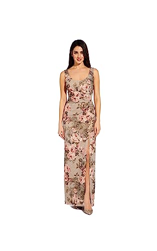 Adrianna Papell Women's Matelasse Long Dress