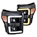 AlphaRex USA 880143 LUXX 20 Series LED Projector Headlights fits Ford F-250 Super Duty,Clear