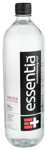 Image of Essentia Bottled Water, 1 Liter, Ionized Alkaline Water