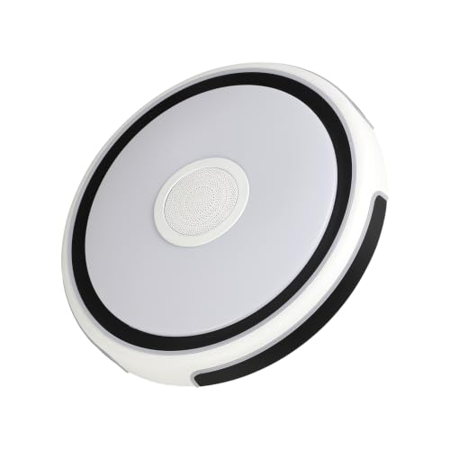 Image of Havells Aurika Music 60W LED Surface Ceiling Light with Built-in Bluetooth Speaker|RGB + 3000K-6500K Tunable CCT|Dimmable with Remote Control|Memory Function|Easy Surface Mount|Living Room & Bedroom