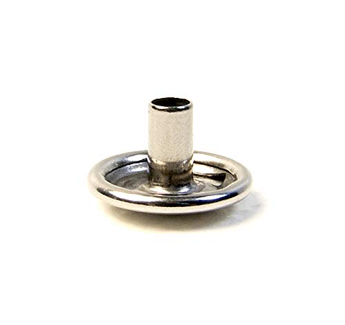 Snap Cap & Socket Only, Stainless Steel, Long Post on The Cap, 1/4
