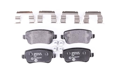 Kit plaquette de frein HELLA pour FIAT - Solution contre les sifflements au freinage