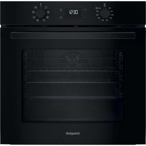 Hotpoint HO 455H B UK Class 2 Multiflow Single Electric Fan Oven - Black