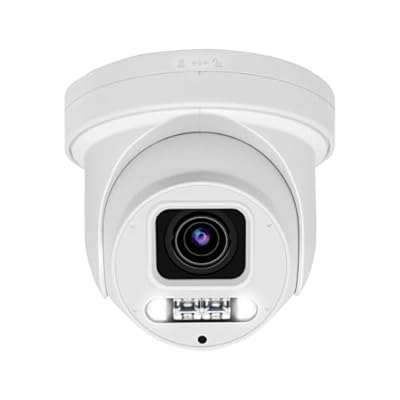 Vonnision 8MP IP PoE PTZ Dome Camera Outdoor, 4K PTZ IP Security Camera with 5X Optical Zoom, Pan 355° Tilt 90°, Two-Way Talk, H.265, SD Card Slot, 100ft IR Night Vision, Human/Vehicle Detection