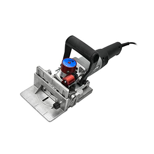 Máquina de Ranurado Portátil de Agujero Oblícuo de 3 Ranuras, Conector de Muebles, Unidor de Galletas de Madera, Máquina de Ensamble de Carpintería, para Principiantes y Profesionales