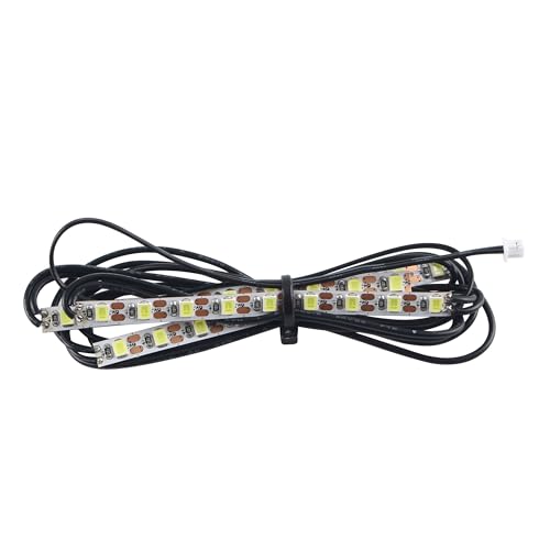 BCZAMD Bambo X1 Kits 3D Printer Replacement Accessories: 5V DC 12W 195cm IP44 Waterproof Heat Shrink Tube 8g LED Lightin