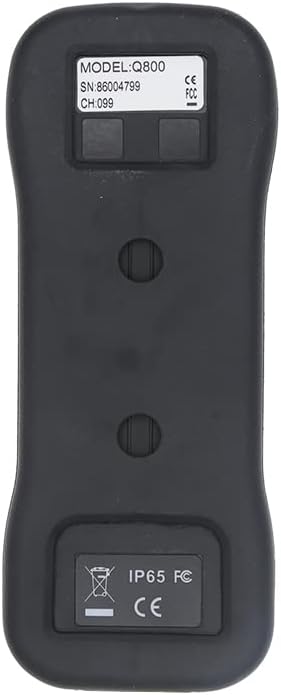 Miniatura 7 de Q800 Grúa inalámbrica industrial Kit de control remoto 8 botones 12v 24v elevador eléctrico elevador puente puente transmisor receptor con parada de