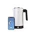 Smarter SMKET01-EU-WC, iKettle 3rd Gen - WiFi Internet Smart Kettle, 1,8L, Stainless Steel, Electric, Digital Temperatures, iOS, Android App, Alexa Enabled con Keep Warm Function (White and Chrome)