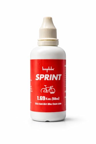 Image of SPRINT Slick Anti-Dirt Bicycle Chain Lube - Slick Race-Grade Performance | 100 km Long-Lasting | Anti-Dirt Formula for Dusty Conditions | Road & MTB Riding | Dry Weather Cycling | 50 ml (1)