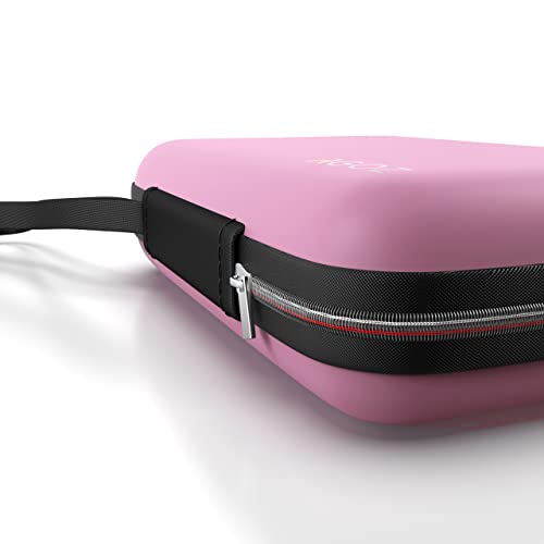 Image of AGOZ Carrying Case Compatible with Freestyle Libre 2 Reader, Freestyle Libre 3 Reader, Travel Pouch Holster - Freestyle Libre Reader Protective Cover Holder with Wrist Strap (Purple)