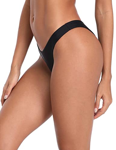 RELLECIGA Women's Cheeky Bikini Bottom