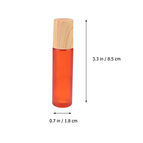 5 Unidades Óleo Essencial Frascos De Desodorante Roll-on Garrafa De Rolo Para Óleo Garrafas De Rolo