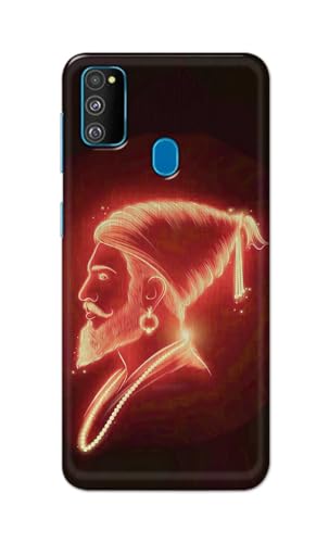 Image of PRINTFIDAA Printed Hard Back Cover Case for Samsung Galaxy M30s | Samsung Galaxy M21 | Samsung M21 2021 Edition Back Cover (Chatrapati Shivaji Maharaj) -112