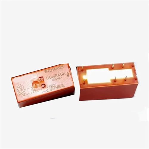 Relais RT314A05 5V DC 16A 8 broches composant électronique domotique