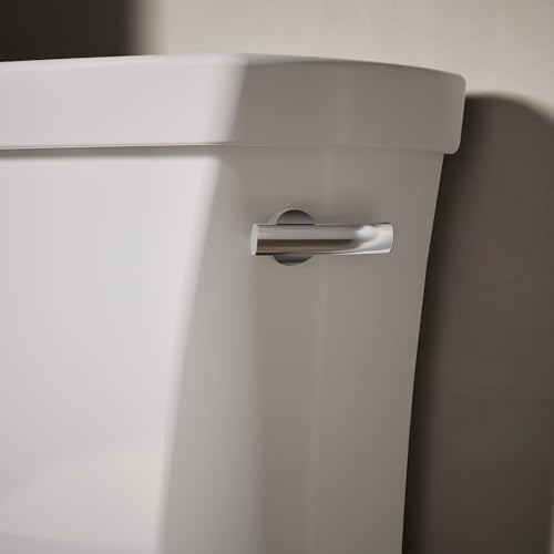 Kohler K-4467-TR-0 réservoir WC 1.28 gpf blanc avec levier droit et verrous - 5