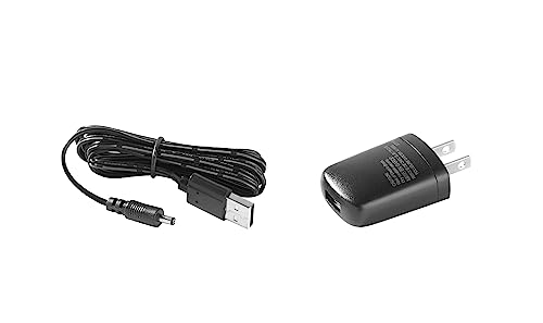 One For All Amplified Hdtv Antenna For 1080P And 4K Free Tv Channels, 50 Miles Long Reception Range, Automatic Gain Control Feature And 5Ft Coax Cable Included, Black, Model 16424 #TOP2