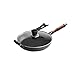 DYXYH Wok, ferro accuratamente fusa, resistenti all'usura e di lunga durata, riscaldata in modo uniforme, senza rivestimento chimico