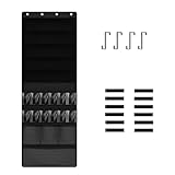 YIXANNX Aufbewahrungsfächer für Waffen, zusätzliche Kapazität für Spielzeug, einfach für Spielzimmer geeignet, Schwarz