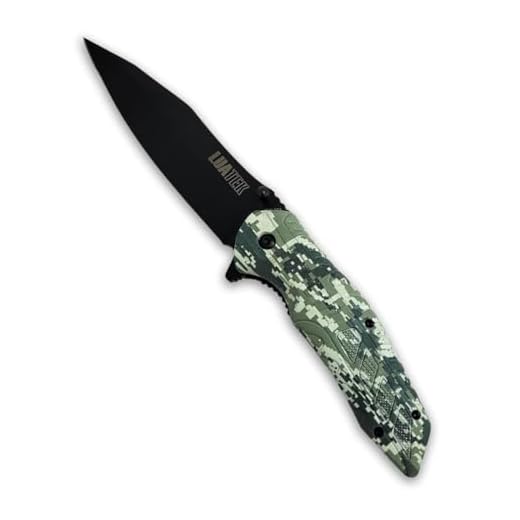 Canivete Tático Militar Automático Com Trava De Segurança Pederneira Para Cinto Calça