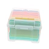 Conteneur photo : utilisez- pour vos photos et autres petites choses, ce qui peut rendre votre maison plus rangée, boîtes de rangement pour photos avec couvercles