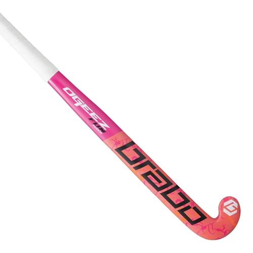 Brabo Indoor Junior Field Hockey Stick - Pink Marble (34')