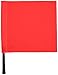 Molten QV0020-R Referee Goods Line Judgment Flag, Red