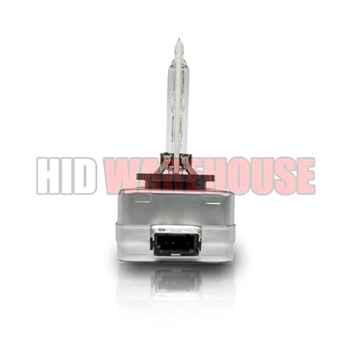 Image of AC HID Xenon Replacement Bulbs - D1S / D1R / D1C - 8000K Medium Blue (1 Pair) (Metal Base)