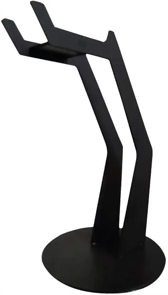 Suporte de Mesa para Headset e Fone de Ouvido Gamer, Preto, 27cm de Altura, Base 15cm