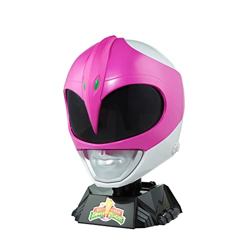 Mighty Morphin Power Rangers Pink Ranger Replica Helmet with Display Stand (Exclusive)