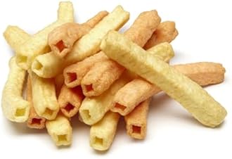 Kiddylicious Cheesy Veggie Straws - Delicious Finger Food Kids Snack - Gluten Free - Suitable for 9+ Months - 4 Packs (4x12gm)