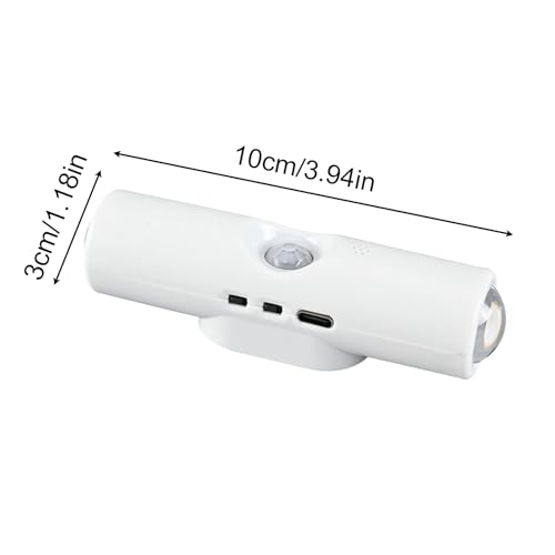 Sensor Light Indoor, Wireless Night Lamp, Magnetic Cordless Design, Bright Smart Illumination, Energy-Efficient, for Bedroom Closet Kitchen Hallway Home Use, 3.94x1.18 Inches – Image 3