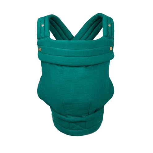 Mabe Monarch Ergonomic Baby Carrier Premium Cotton Soft Structured Newborn to Toddler Carrier with Hip-Healthy Design 3 Carry Positions 9-46 lbs Lightweight & Breathable Mocha Check product thumbnail 10