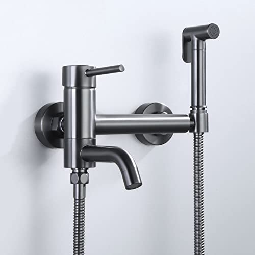 Pulvérisateur de bidet bifonctionnel et mélangeur de salle de bain