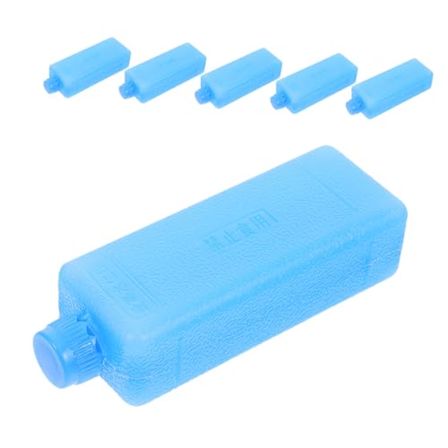 balacoo 6pcs Reusable Ice Packs for Lunch Bags Coolers and Freezer Efficient Cold Retention for Beach Camping Fishing Picnics and Work Use Ice Crystal Bricks