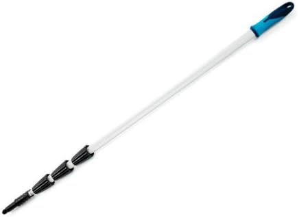 Moerman 17825 4-Section Extension Pole, Anti-Slip Comfort Grip, Annodized Aluminum, Extends to 16 Feet 5 Inches