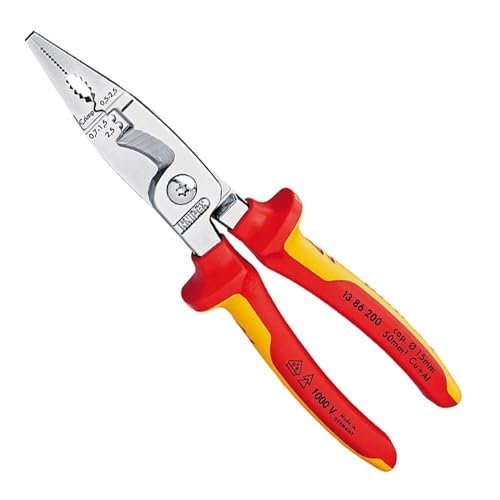 Knipex 13 86 200 Pliers for Electrical Installation VDE-tested