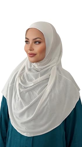 One pieces hijab, Amira hijab, Instant Hijab Scarf For Women, Practical Amira Jersey Hijab, Women Muslim Instant Hijab