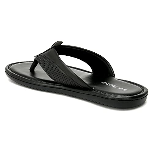 Image of San Frissco Men's Sandal Summer Chappal with Sturdy Grip /Ultra Soft Lightweight Durable Chappal for Outdoor Use /Festive Ethnic Wedding Slip on Slippers for Men