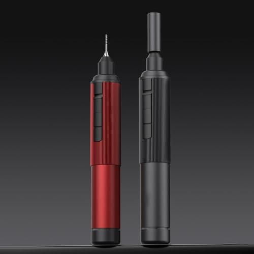 Perceuse et ponceuse électrique de précision avec couple réglable bas et élevé outil rouge