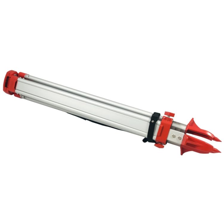 Trípode de aluminio para niveladora, láser rotativo, con tornillo de sujeción, rosca de 5/8", trípode de construcción (2,96 kg)