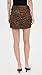ASTR the label Women's Kairos Skirt, Brown Cheetah Print, S