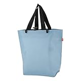 BikeZac 2.0 von COBAGS | FAHRRADTASCHE Clip-On EINKAUFS-Tasche | Fahrrad-Einkaufstasche | Gepäckträger-Tasche | Einkaufswagen Tasche | Wiederverwendbar | Recycling-Tasche (Cobags Simply Blue)