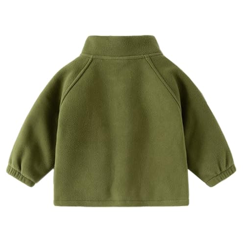 Kids Boys Zipper Jacket Fleece Coat Warm Winter Outwear2