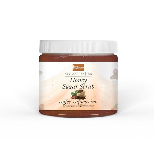 Coffee Cappuccino Honey Sugar Body Scrub Gentle Exfoliating Sugar Scrub