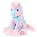 Bearington Glisten Plush Rainbow Unicorn Stuffed Animal, 12 Inches